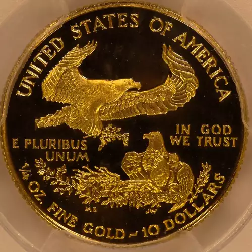 Gold Bullion-Gold Eagles--$10 Gold Eagle 1/4 oz -Gold- 10 Dollar