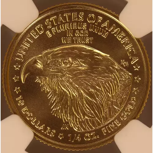 Gold Bullion-Gold Eagles--$10 Gold Eagle 1/4 oz -Gold- 10 Dollar