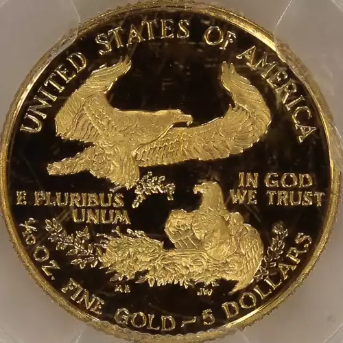 Gold Bullion-Gold Eagles--$5 Gold Eagle 1/10 oz -Gold- 5 Dollar