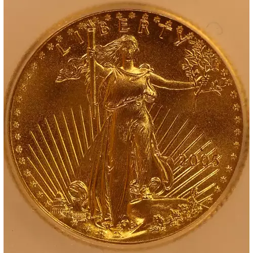 Gold Bullion-Gold Eagles--$5 Gold Eagle 1/10 oz -Gold- 5 Dollar