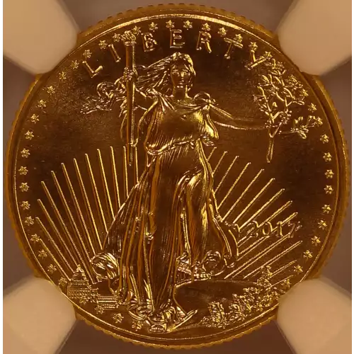 Gold Bullion-Gold Eagles--$5 Gold Eagle 1/10 oz -Gold- 5 Dollar