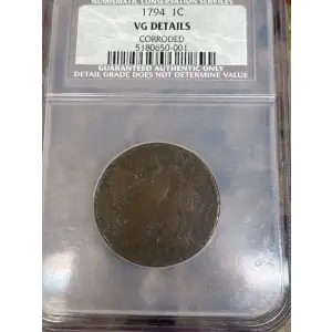 Half Cent Liberty Cap, Head Facing Right