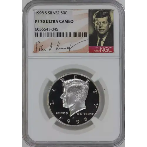 Half Dollars---Kennedy- Post 1970 Silver- 0.5 Dollar