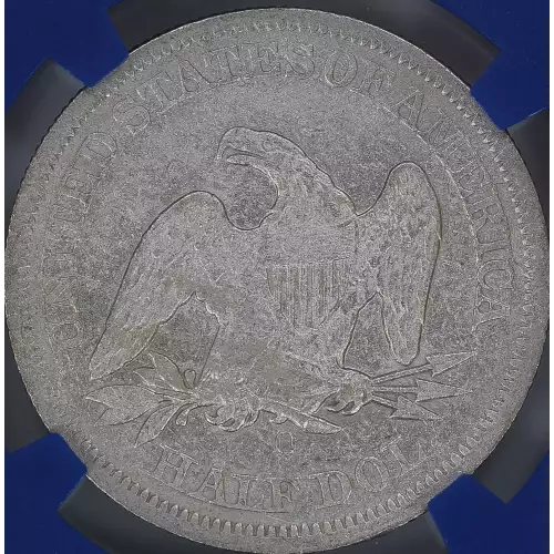 Half Dollars---Liberty Seated 1839-1891 -Silver- 0.5 Dollar (4)