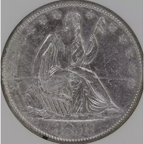 Half Dollars---Liberty Seated 1839-1891 -Silver- 0.5 Dollar (3)