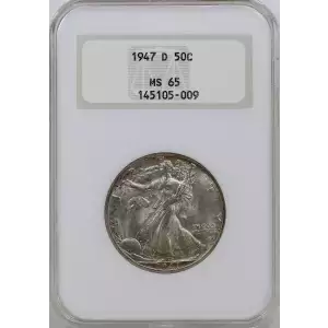 Half Dollars---Liberty Walking 1916-1947 -Silver- 0.5 Dollar