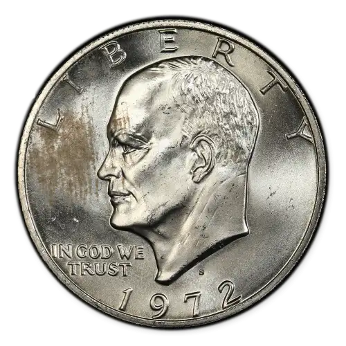Ike Dollar (1971 - 1978) - BU - Silver