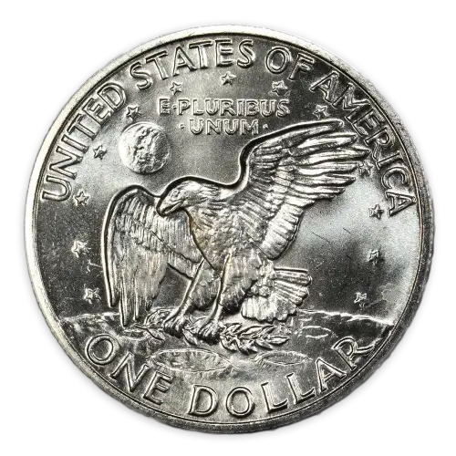 Ike Dollar (1971 - 1978) - BU - Silver