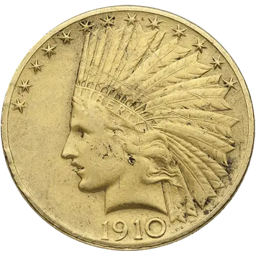 Indian $10 (1907 - 1933) - Cull