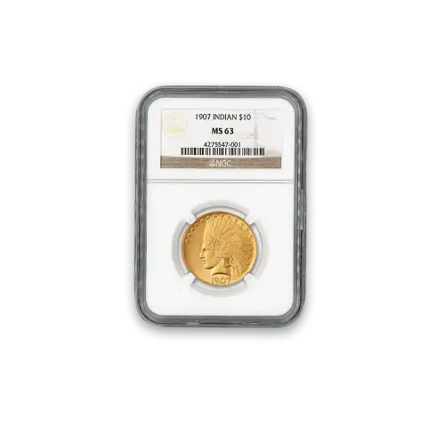 Indian $10 (1907 - 1933) - PCGS - MS63