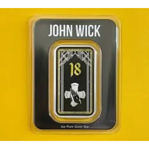John Wick 1 oz silver bar #18