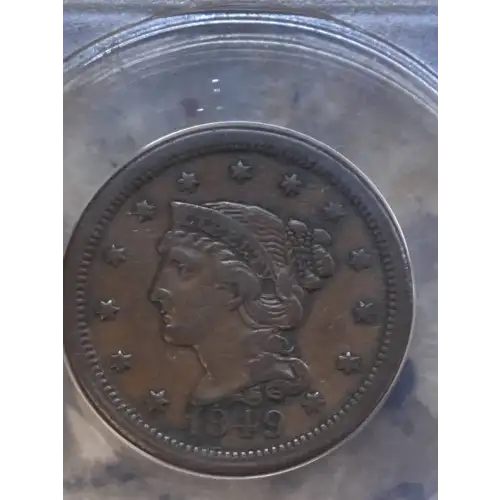 Large Cents - Braided Hair Cent (1839-1857)