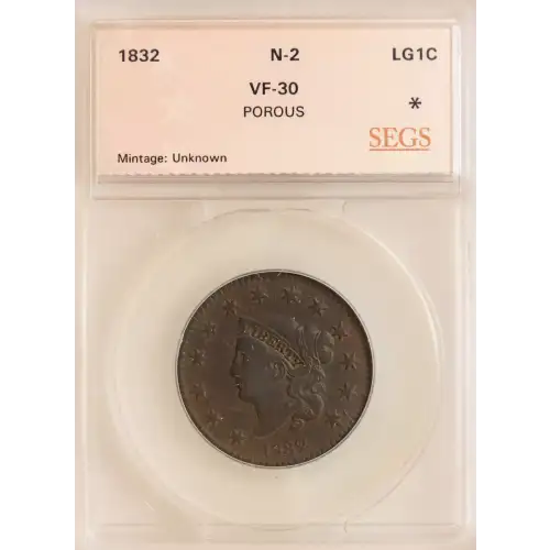 Large Cents-Coronet Head 1816-1839