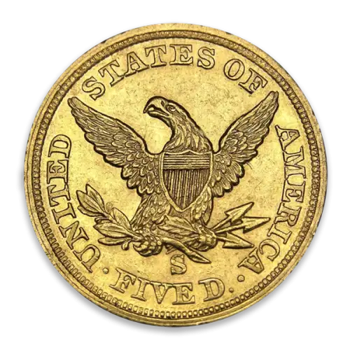 Liberty Head $5 (1839 – 1908) - Circ