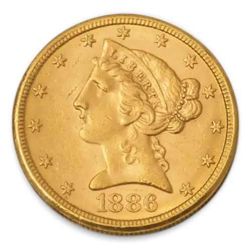 Liberty Head $5 (1839 – 1908) - Circ