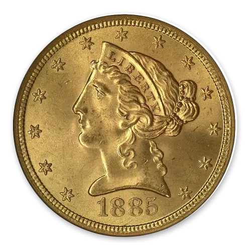 Liberty Head $5 (1839 – 1908) - Circ
