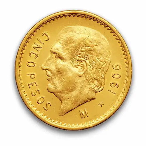 Mexico 5 Peso Gold Coin