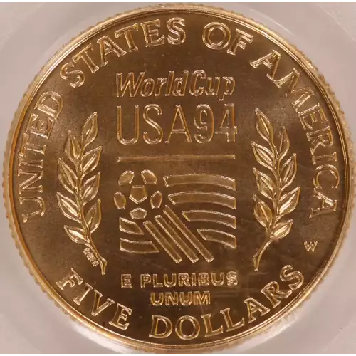 Modern Commemoratives --- World Cup Tournament 1994 -Gold- 5 Dollar (3)