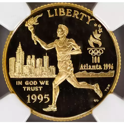 Modern Commemoratives --- XXVI Olympiad 1995 -Gold- 5 Dollar