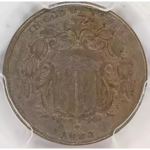 Nickel Five Cent Pieces-Shield 1866-1883