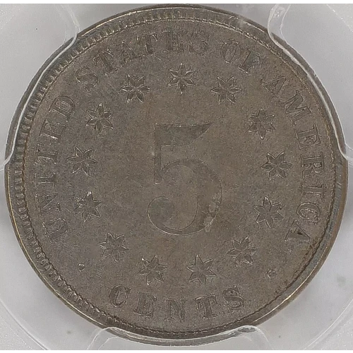 Nickel Five Cent Pieces-Shield 1866-1883