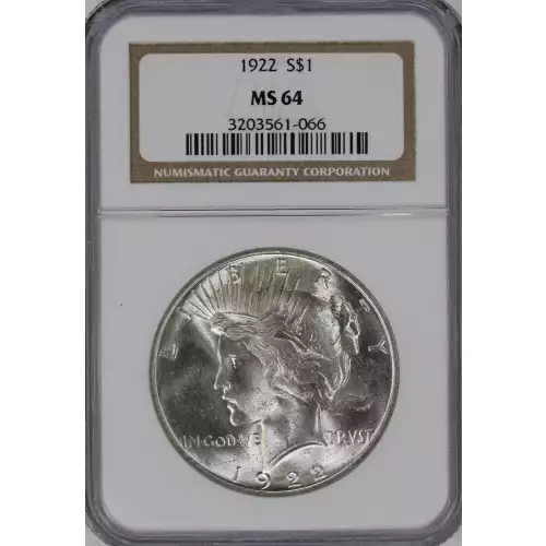 Peace Silver Dollar