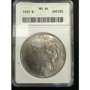 Peace Silver Dollar