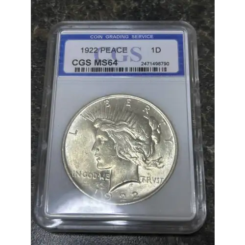 Peace Silver Dollar