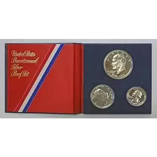 Proof Set - 1976S 3-Piece Silver ($1.91 FV) - Set