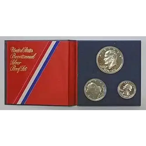 Proof Set - 1976S 3-Piece Silver ($1.91 FV) - Set