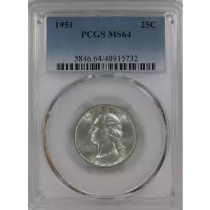 Quarter Dollars-Washington-Silver Coinage