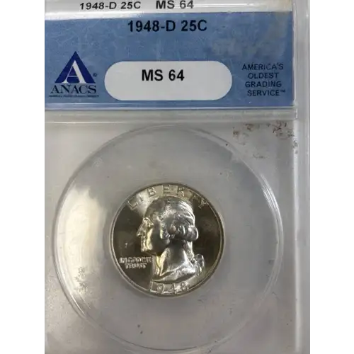Quarter Dollars-Washington-Silver Coinage