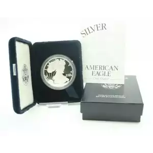 1996 P 1oz Silver Eagle  Proof - with Original Govt Packaging