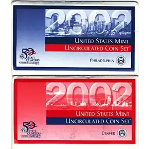2002 Mint Set - 20 Piece P-D ($5.82 FV) - Set