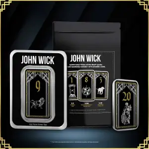 John Wick 1 oz silver bar #9