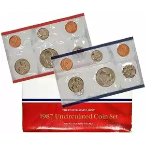 1987 Mint Set - ($1.82 FV)