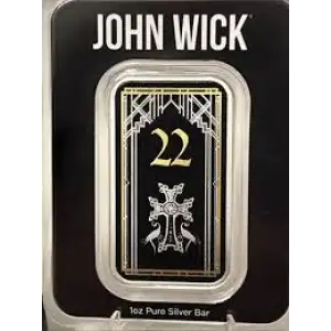 John Wick 1 oz silver bar #22