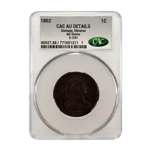 1802 No Stems 1c S-241 BN (2)