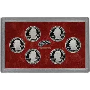 2009 Silver Quarter Proof Set - 6 Piece Quarter Silver ($1.50 FV) - Set
