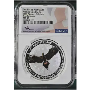2024 P125 Wedge-Tailed Eagle - FR 10th Anniv. - Colorized (2)