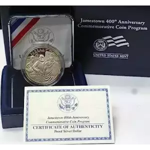 2007 Jamestown Proof Dollar