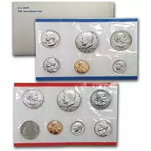 1981 Mint Set - 11 Piece P-D ($4.82 FV) - Set