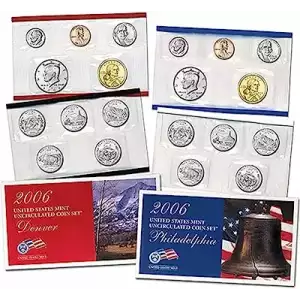 2006 Mint Set - 20 Piece P-D ($5.82 FV) - Set