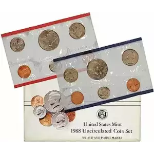 1988 Mint Set - ($1.82 FV)