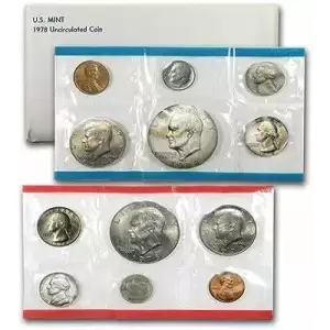 1978 Mint Set - 12 Piece P-D ($3.82 FV) - Set