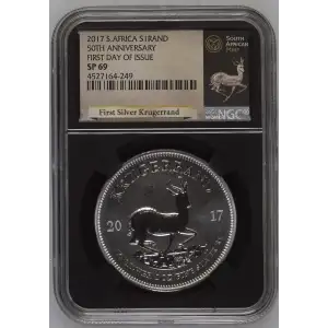 2017 KRUGERRAND 50TH ANNIV. FIRST DAY OF ISSUE (2)