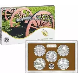 2015 Clad Quarter Proof  Set
