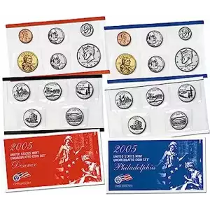 2005 Mint Set - 20 Piece P-D ($5.92 FV) - Set