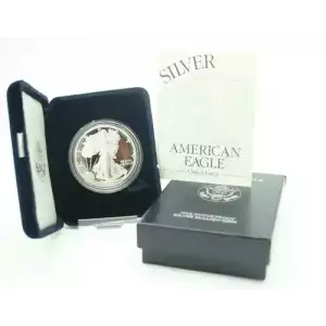 1994 P 1oz Silver Eagle  Proof - with Original Govt Packaging