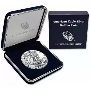 2018 Burnished Silver Eagle   (2)